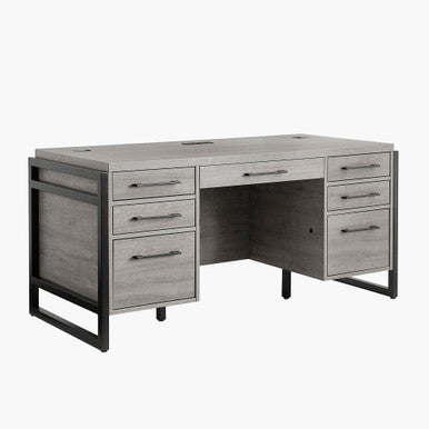 OfficeSource | Artisan | 66''W Executive Desk