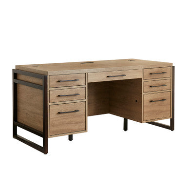 OfficeSource | Artisan | 66''W Executive Desk