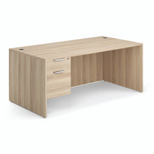 OfficeSource | OS Laminate | Single 3/4 Pedestal Desk - 71'' x 36''