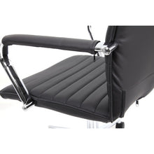 OfficeSource | Ridge | Executive High Back, Ribbed Back  Task Chair w/Chrome Base