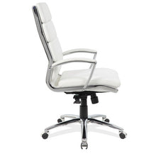 OfficeSource | Merak | Executive High Back with Chrome Base