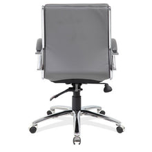 OfficeSource | Merak | Executive Mid Back with Chrome Frame
