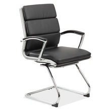 OfficeSource | Merak | Executive Guest Sled Base with Chrome Frame