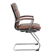 OfficeSource | Merak | Executive Guest Sled Base with Chrome Frame