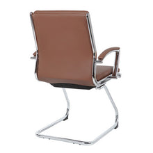OfficeSource | Merak | Executive Guest Sled Base with Chrome Frame