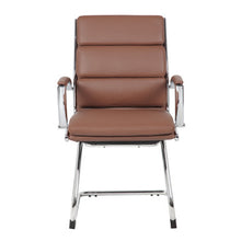 OfficeSource | Merak | Executive Guest Sled Base with Chrome Frame