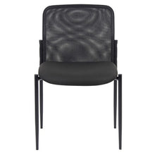OfficeSource | Crossway | Armless Side Chair with Black Frame - Fabric