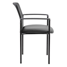 OfficeSource | Crossway | Side Chair with Arms & Black Frame