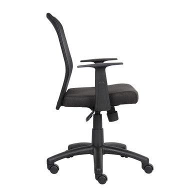 OfficeSource | Crossway | Mesh Back Task Chair with Black Base