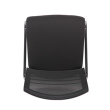 OfficeSource | Interchangeable | Black Mesh Back Guest Chair with Sled Base