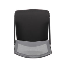 OfficeSource Interchangeable Gray Mesh Back Guest Chair with Sled Base