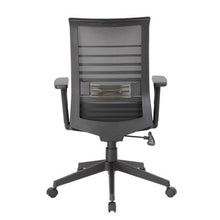 OfficeSource | Interchangeable | Mesh High Back Task Chair with Black Base