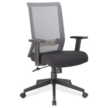 OfficeSource | Interchangeable | Mesh High Back Task Chair with Black Base