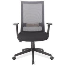 OfficeSource | Interchangeable | Mesh High Back Task Chair with Black Base