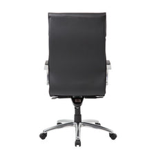 OfficeSource | Prestige | Executive High Back Chair w/Chrome Frame & Base