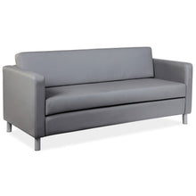 OfficeSource | Define | Sofa with Silver Metal Legs