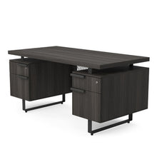 OfficeSource | Palisades | Double Pedestal Desk - 60'' x 30''
