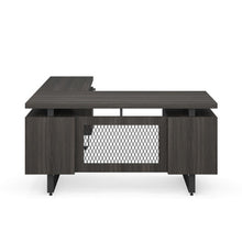 OfficeSource | Palisades | L Shape Double Pedestal Desk with Reversible Return - 60''W