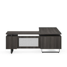OfficeSource | Palisades | L Shape Double Pedestal Desk with Reversible Return - 60''W