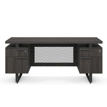 OfficeSource | Palisades | Double Pedestal Desk - 66'' x 30''