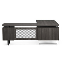 OfficeSource | Palisades | L Shape Double Pedestal Desk with Reversible Return - 66''W