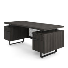 OfficeSource | Palisades | Double Pedestal Desk - 72'' x 30''