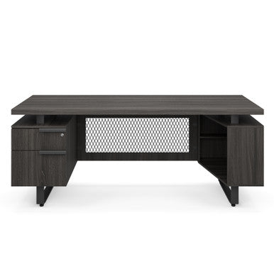 OfficeSource | Palisades | Single Pedestal Desk - 72'' x 30''