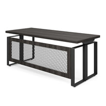 OfficeSource | Palisades | Industrial Height Adjustable Desk - 72'' x 30''