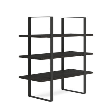 OfficeSource | Palisades | 38''H Open Bookcase Hutch