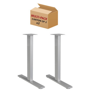 OfficeSource Conference/Multi-Purpose Flat Base T Leg - For 30''D Tops