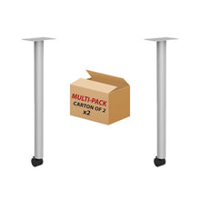 OfficeSource Training Tables by OfficeSource Post Leg with Caster