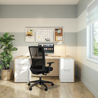 OfficeSource | OS Laminate | Double Full Pedestal Typical - OSTYP235