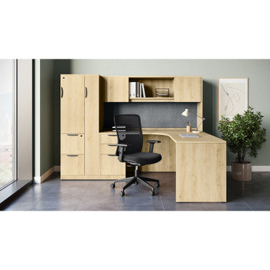 OfficeSource | OS Laminate | L Shape Typical - OS244