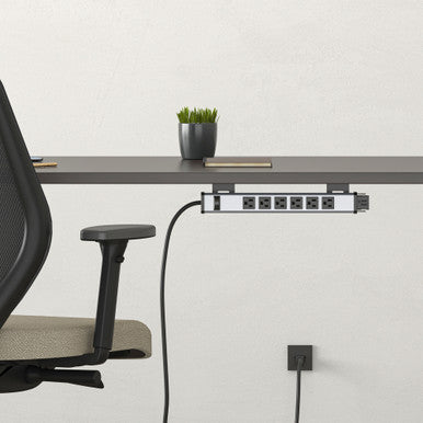 OfficeSource Undermount Power Strip