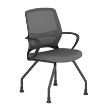 OfficeSource | Orion | Mesh Back Guest Chair with Black Frame