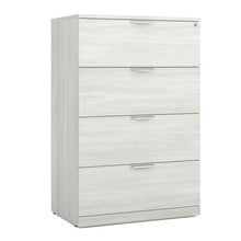 OfficeSource | OS Laminate Lateral Files | 4 Drawer Lateral File Cabinet
