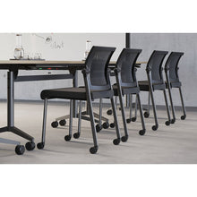 OfficeSource | Oslo | Mesh Back Stacking Guest Chair
