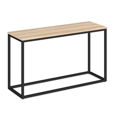 Lenox 16''x48'' Console Table with Black Metal Base