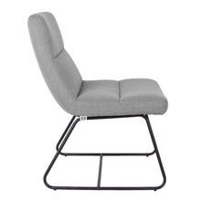 OfficeSource | Sutton | Upholstered Lounge Chair with Sled Base