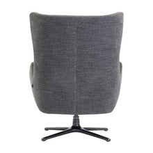 OfficeSource | Lincoln | High Back Upholstered Swivel Lounge Chair