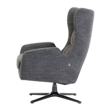OfficeSource | Lincoln | High Back Upholstered Swivel Lounge Chair