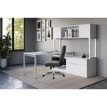 OfficeSource | Studio | Mid Back Chair with Chrome Frame
