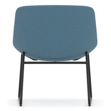 OfficeSource | Willow | Low Back Lounge Chair with Black Sled Base