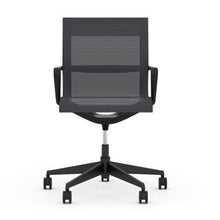 OfficeSource | Franklin Collection | Mesh Swivel Chair with Black Frame