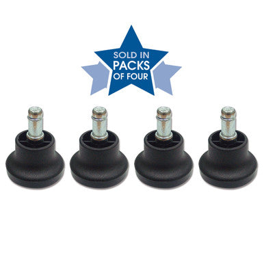 OfficeSource | CoolMesh Pro Collection | Optional Chair Glides