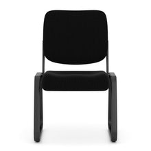 OfficeSource | Value Collection | Armless, Sled Base Guest Chair with Black Frame