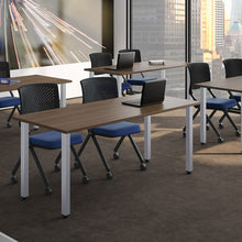 OfficeSource | Julep | Armless Nesting Chair with Fabric Seat