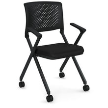 OfficeSource | Julep | Nesting Chair with Arms and Casters