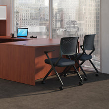 OfficeSource | Julep | Nesting Chair with Arms and Casters