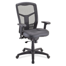 OfficeSource CoolMesh Synchro, High Back Mesh Chair with Seat Slider and Black Frame